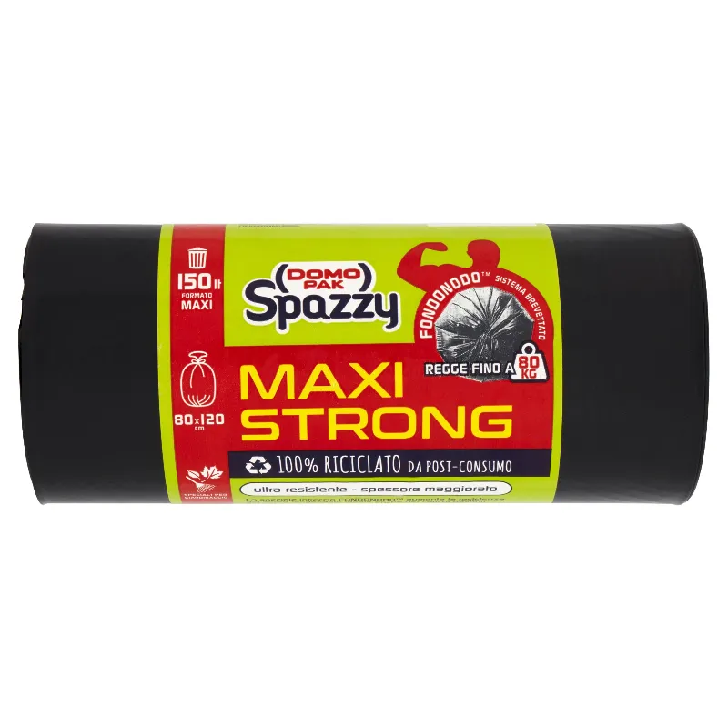 DOMOPAK SACCO MAXISTRONG NERO X10 CM80X120