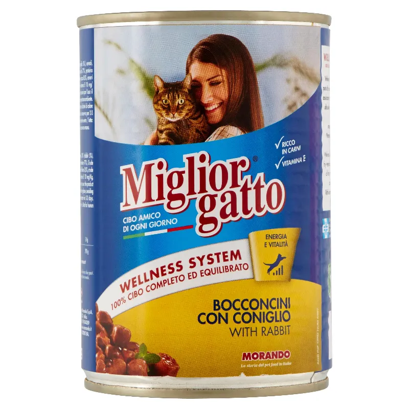 MIGLIOR GATTO BOCCONI CONIGLIO GR.400