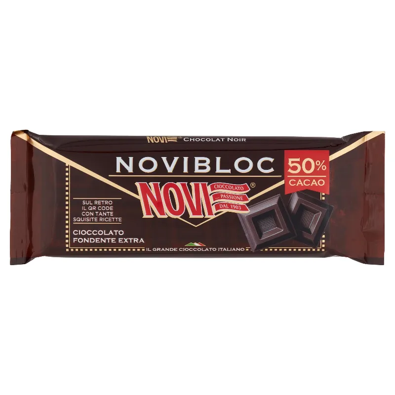 NOVI BLOC TAVOLETTA CIOCCOLATO GR.150 FONDENTE