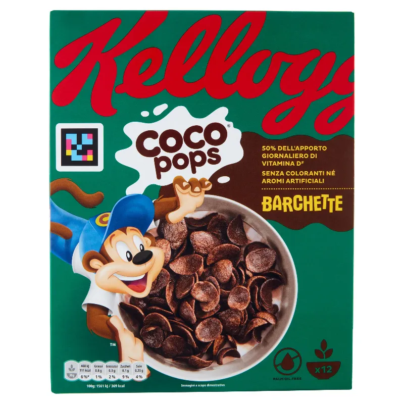 COCO POPS CEREALI BARCHETTE GR.330