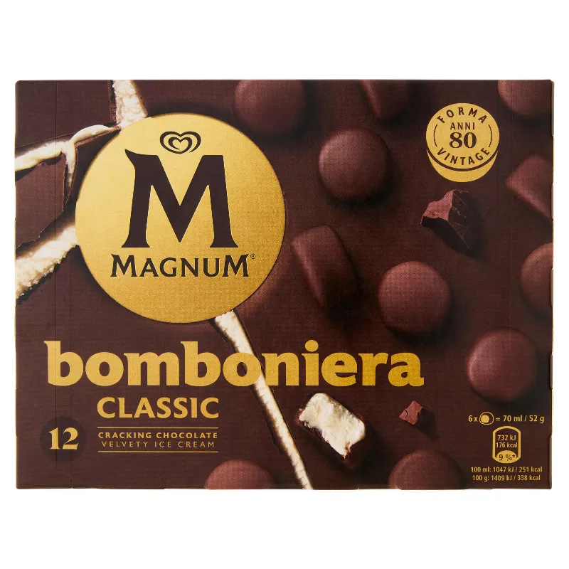 ALGIDA MAGNUM BOMBONIERA X12 GR.104