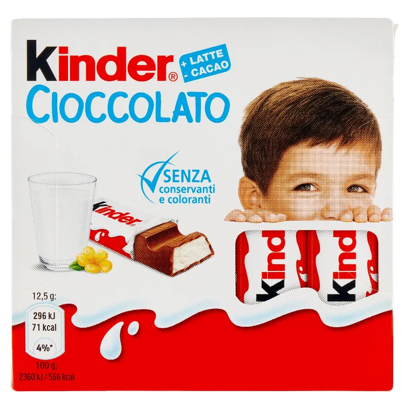 KINDER CIOCCOLATO T4 GR.50 (AVANCASSA)