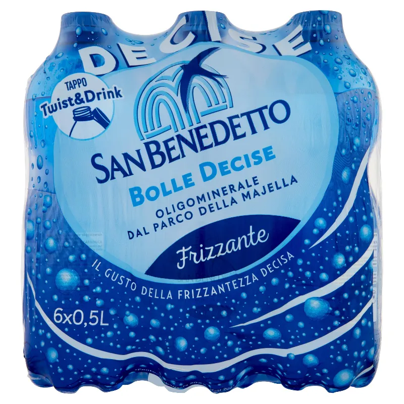 SAN BENEDETTO ACQUA FRIZZANTE CL.50