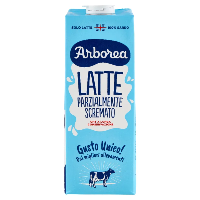 ARBOREA LATTE ITALIANO UHT P/SCREMATO BRIK LT.1