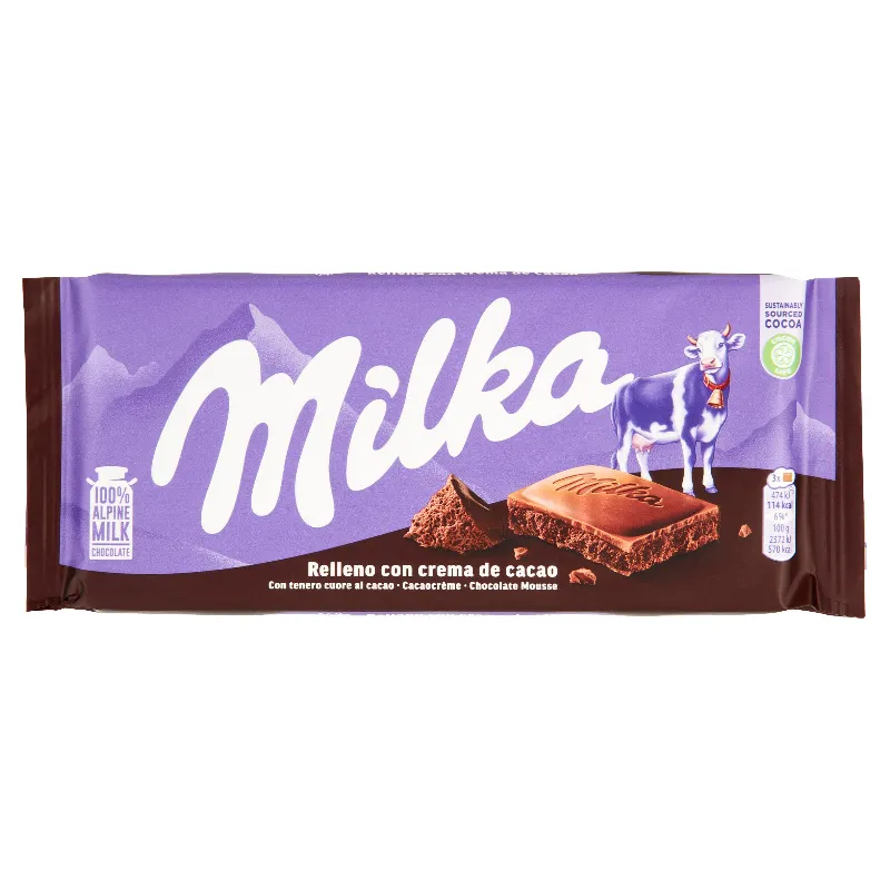 MILKA TAVOLETTE TENERO CUOR GR.100