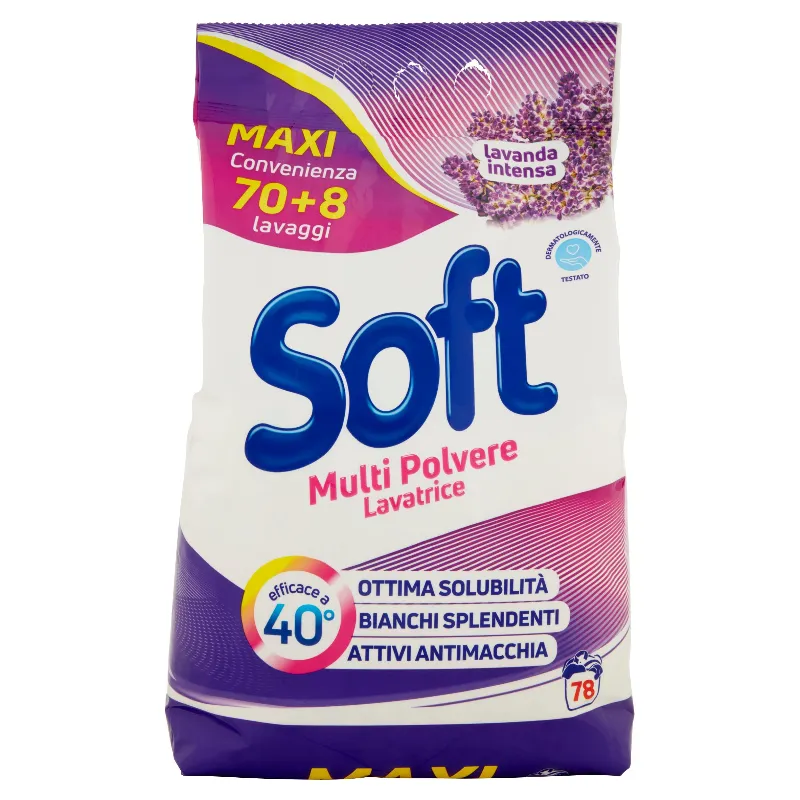 SOFT LAVATR.RICARICA 78MIS LAVANDA KG.3,90