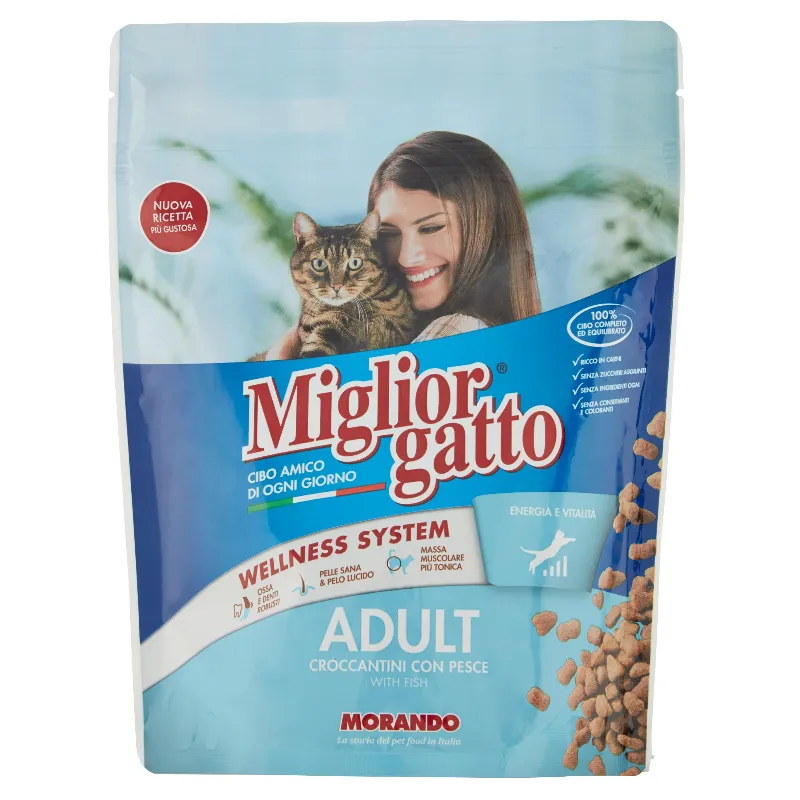 MIGLIOR GATTO CROCCANTINI PESCE GR.400