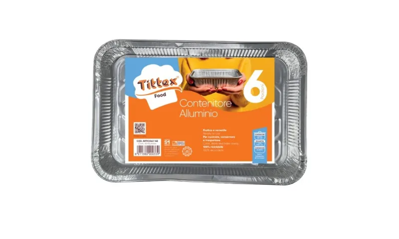 TITTEX CONT.ALLUM. 6 PORZ. X2 ART.148