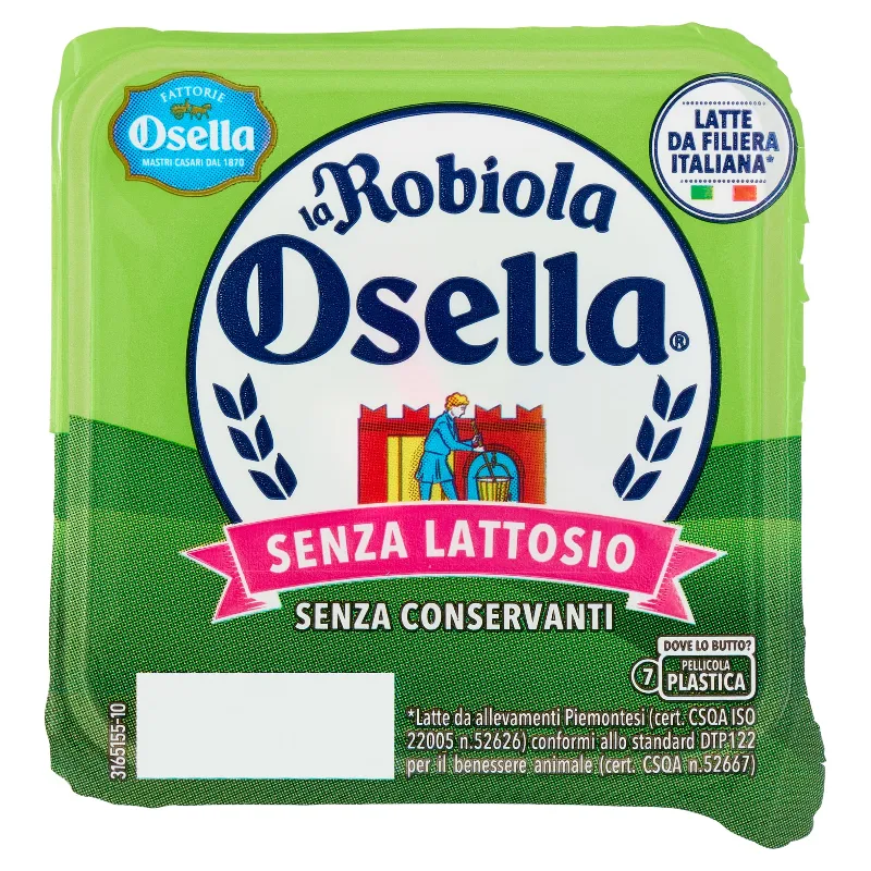 OSELLA ROBIOLA SENZA LATTOSIO GR.90