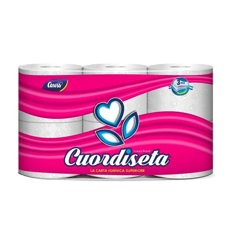 CARESS CARTA IG.CUORDISETA 3V 6 ROT.