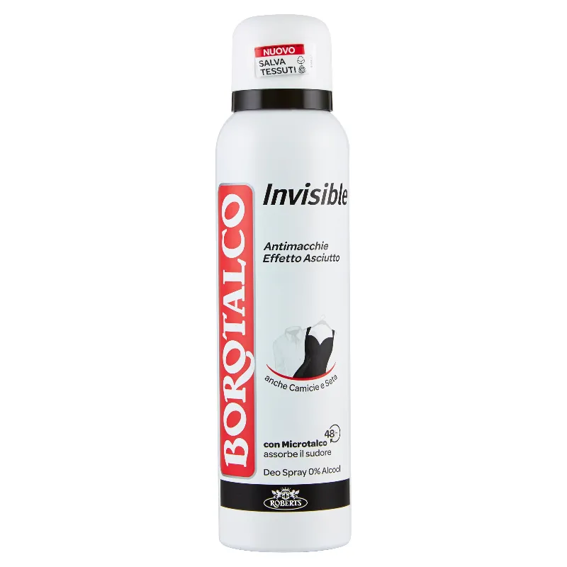 BOROTALCO DEO SPRAY INVISIBLE GRIGIO ML150