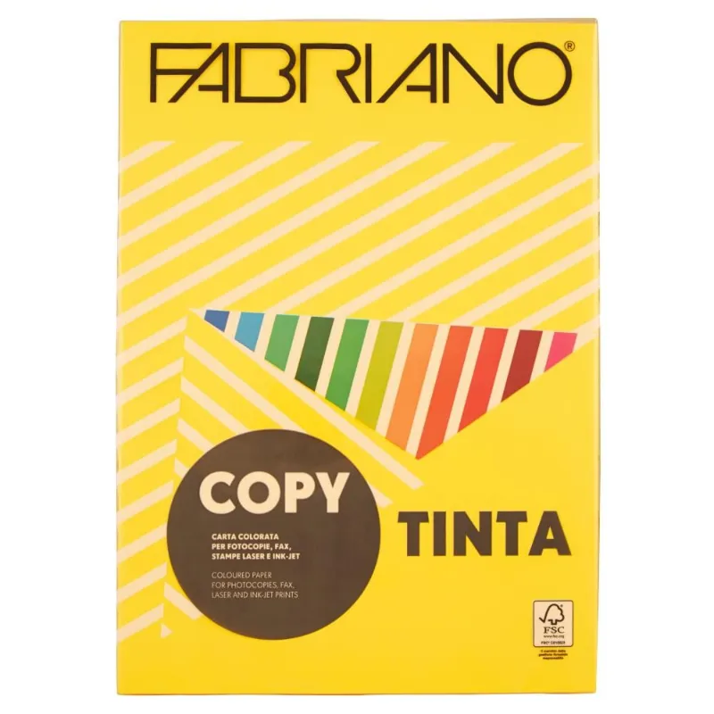RISMA CARTA A4 COLORE ARANCIO 500FG