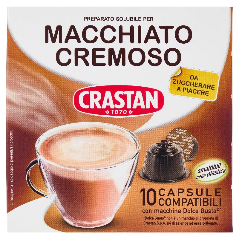 CRASTAN CAPSULE NDG X10 MACCHIATO CREMOSO GR.75