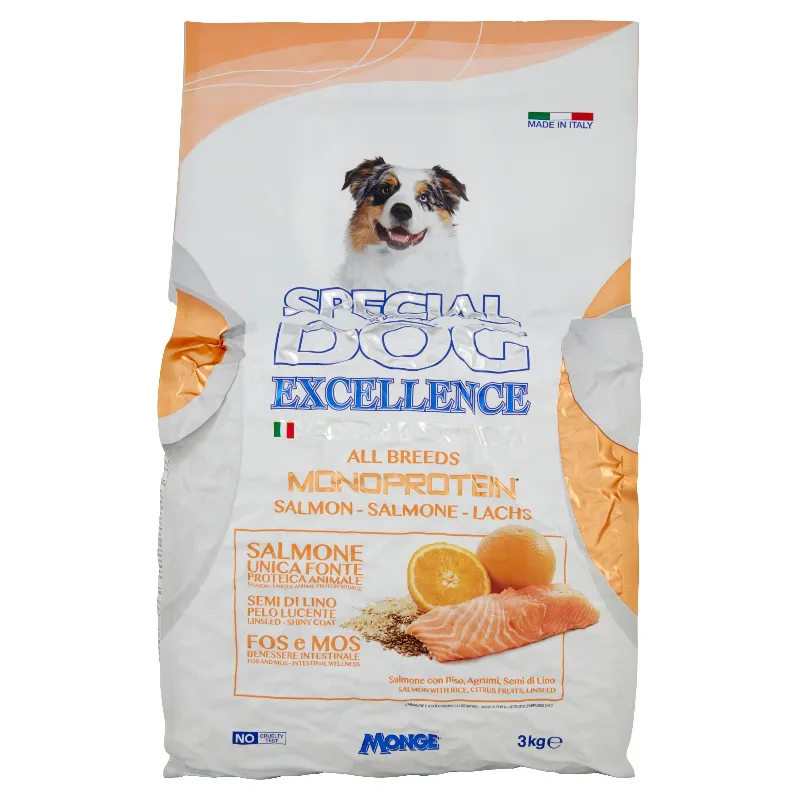 SPECIAL DOG EXCEL.MONOPROTEIN SALMONE KG.3