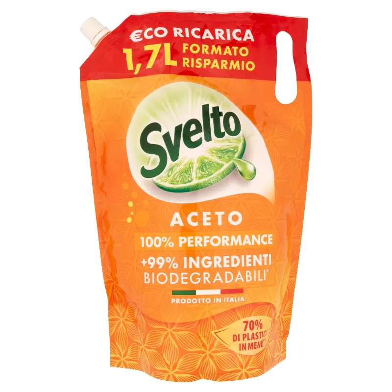 SVELTO PIATTI RICARICA ACETO LT.1,7