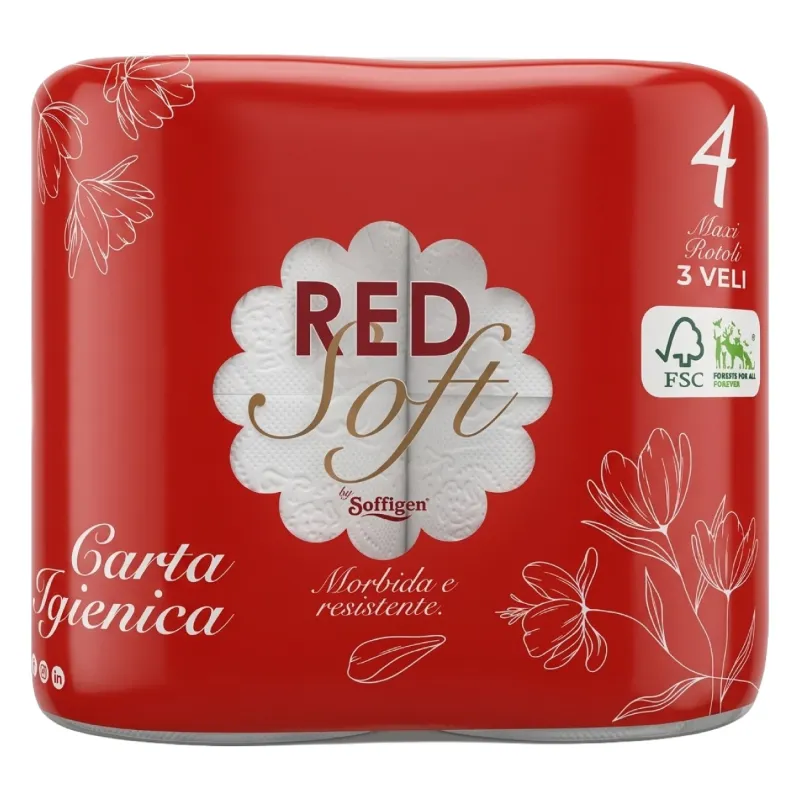 SOFFIGEN CARTA IG.RED 3V MAXI 4 ROTOLI GR500