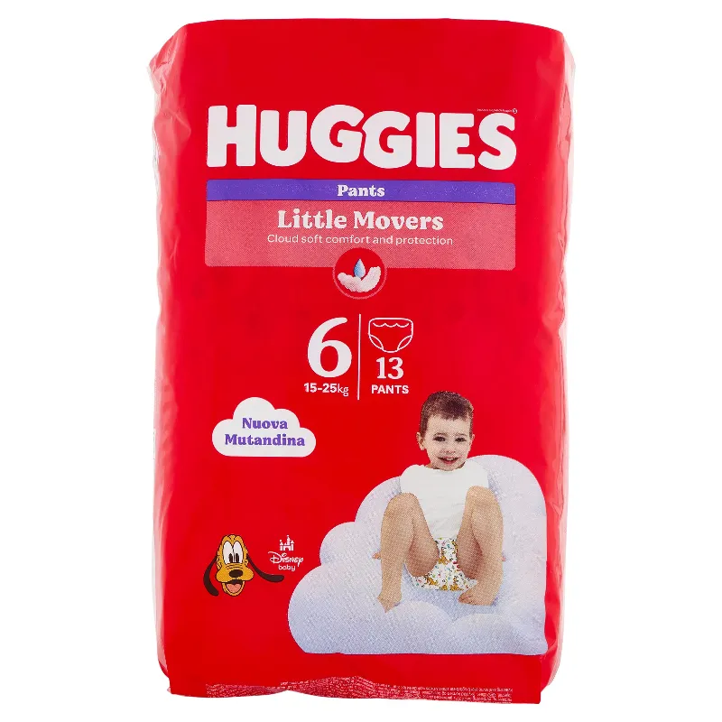 HUGGIES MUTANDINA N.6 EX/LARGE 15-25KG X13 (X)