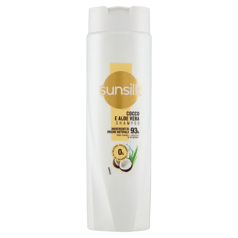 SUNSILK SHAMPOO COCCO&ALOE C/SECCHI ML250