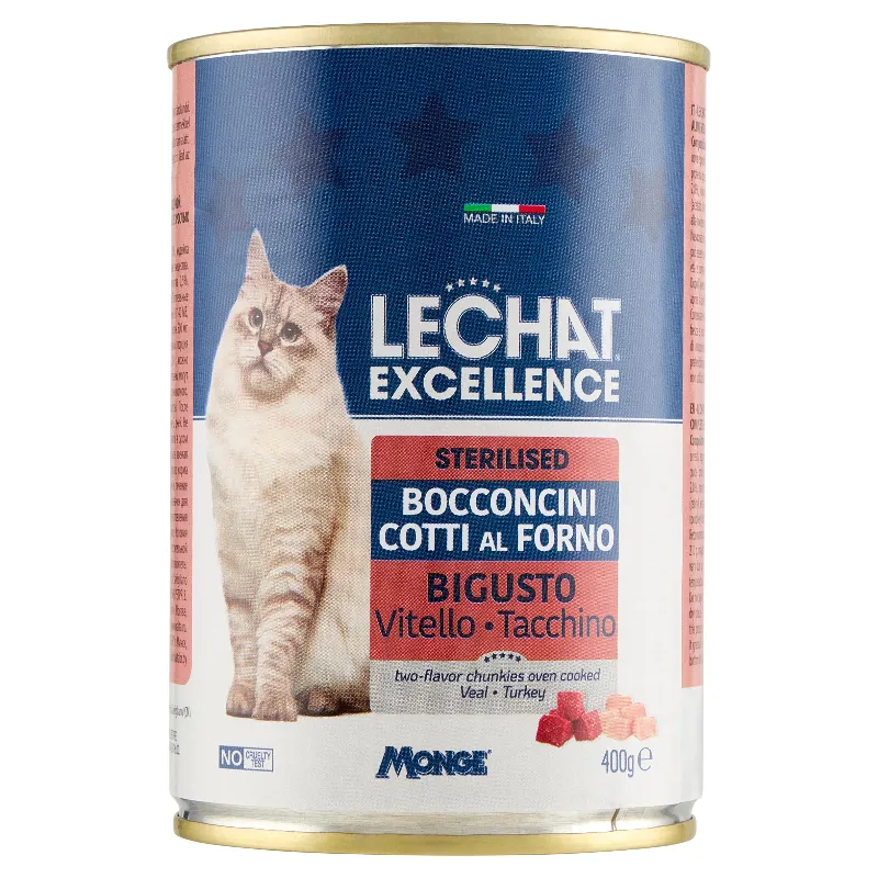 LECHAT EXCEL.BOCC.STERIL.BIGUSTO VITEL/TACC GR400