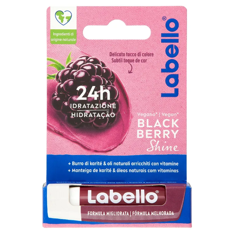 LABELLO STICK LABBRA BLACKBERRY SHINE GR.4,8