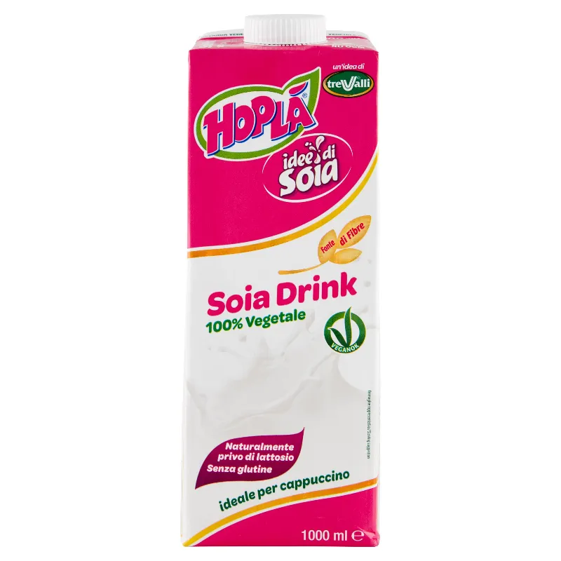 TRE VALLI SOIA DRINK 100% ITALIANO LT.1