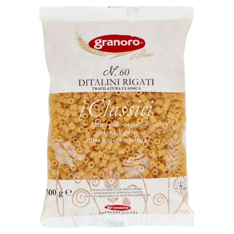GRANORO N.60 DITALINI RIGATI GR.500