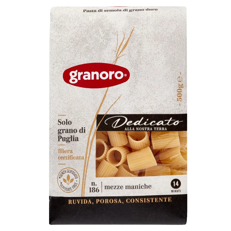 GRANORO DEDICATO N.186 MEZZE MANICHE RIG GR.500***