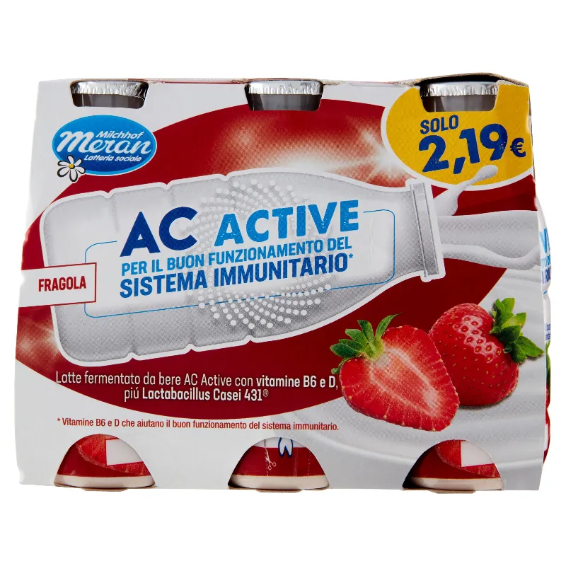MERANO AC ACTIVE FRAGOLA GR.100X6