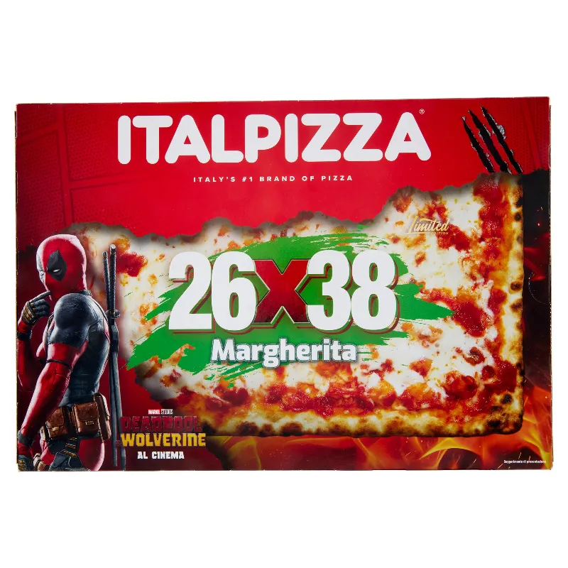 ITALPIZZA MARGHERITA 26X38 GR.485