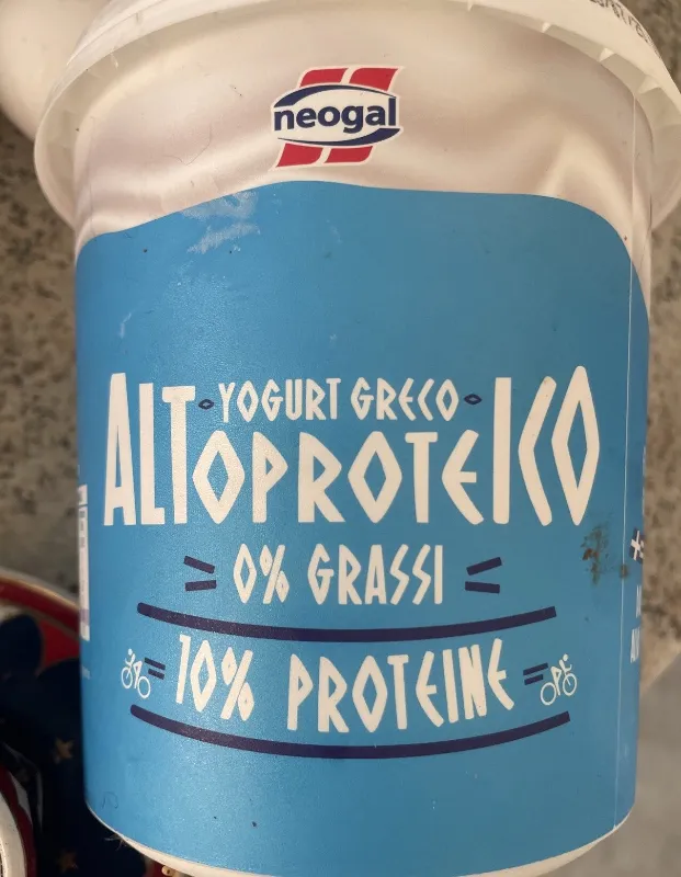 NEOGAL ALTOPROTEICO YOGURT GRECO BIANCO 0% KG.1