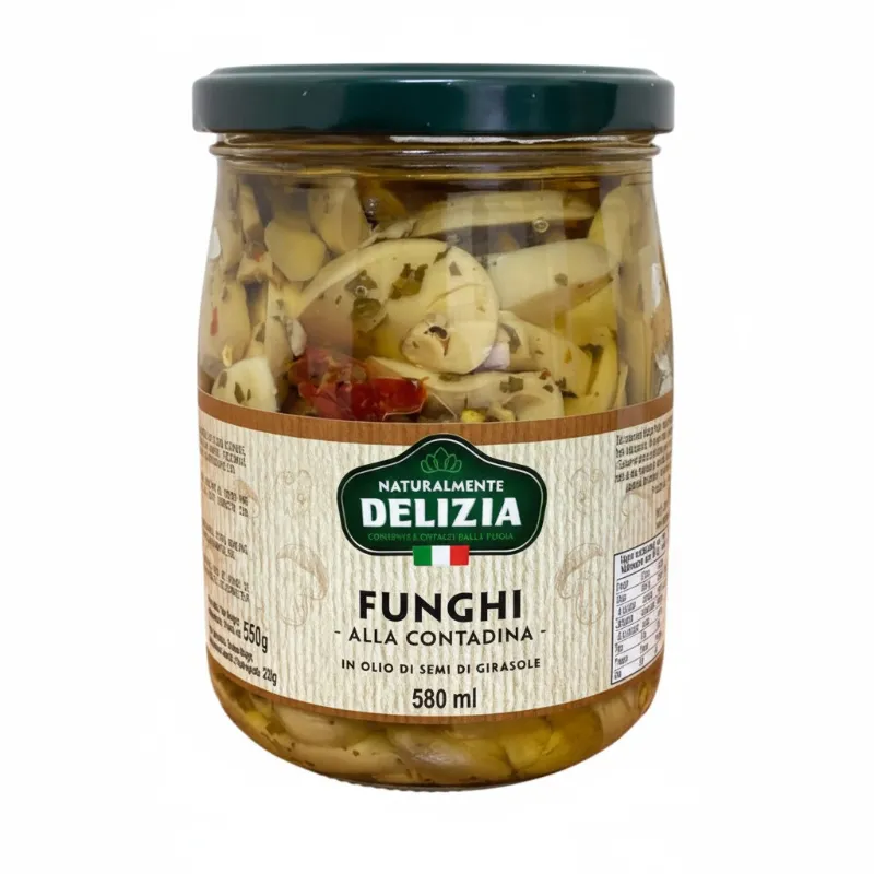DELIZIA FUNGHI TAGLIATI CONTADINA ML.580