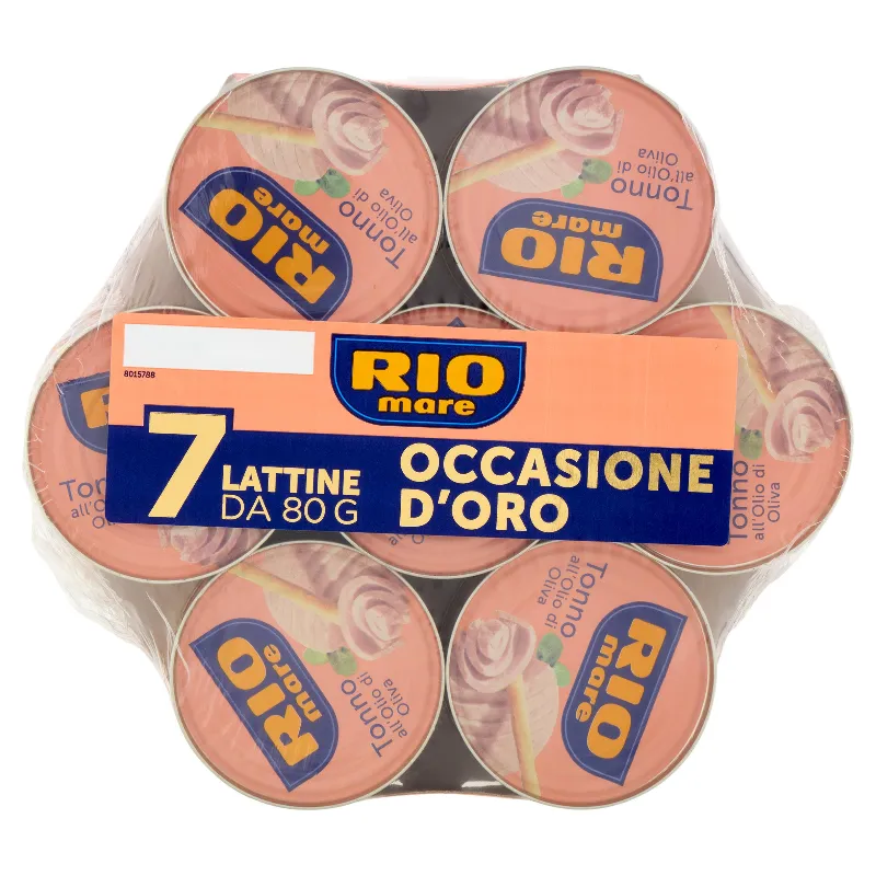 RIO MARE ANN.TONNO O.OLIVA GR.80X7