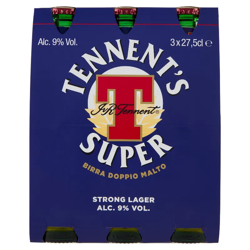 TENNENT'S SUPER BIRRA CL.27,5X3