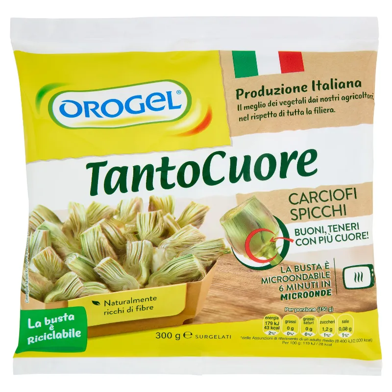 OROGEL CARCIOFI SPICCHI GR.300