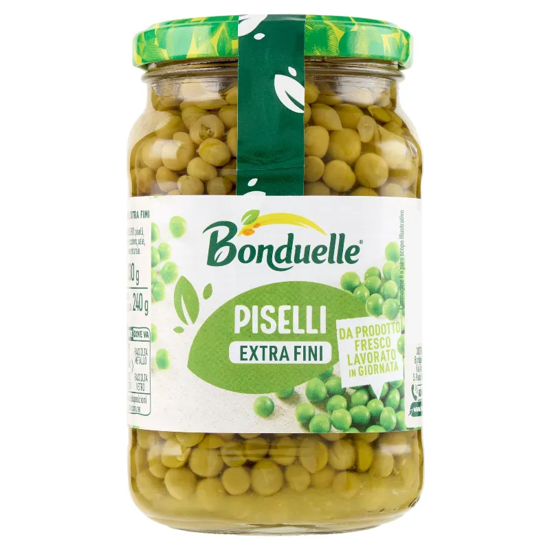 BONDUELLE PISELLI EXTRA FINI VETRO GR.370