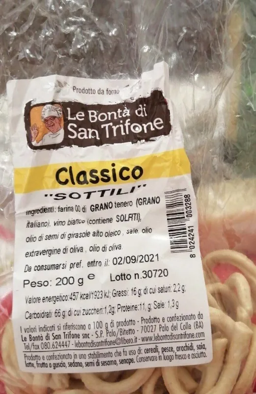 SAN TRIFONE SOTTILI GR.200