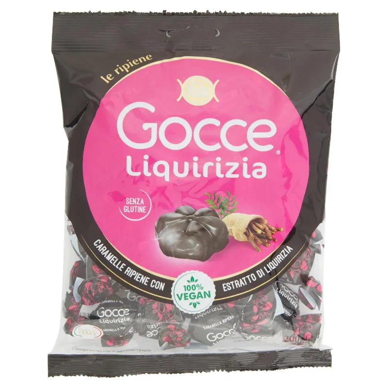 FIDA CARAMELLE GOCCE LIQUIRIZIA GR.175