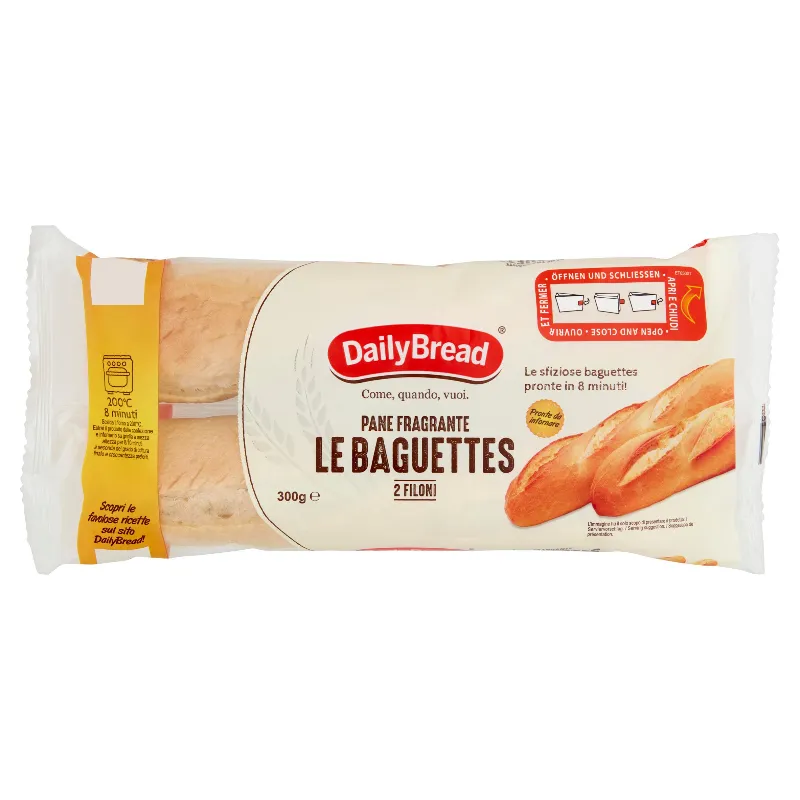 DAILY BREAD 2 BAGUETTE PRECOTTE GR.300