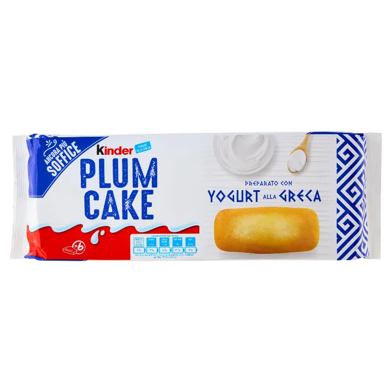 KINDER PLUMCAKE T6 GR.192