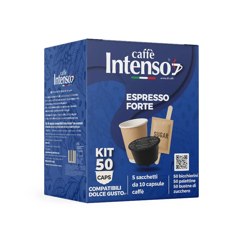 INTENSO CAPSULE KIT "DOLCEGUSTO" X50 FORTE GR.600