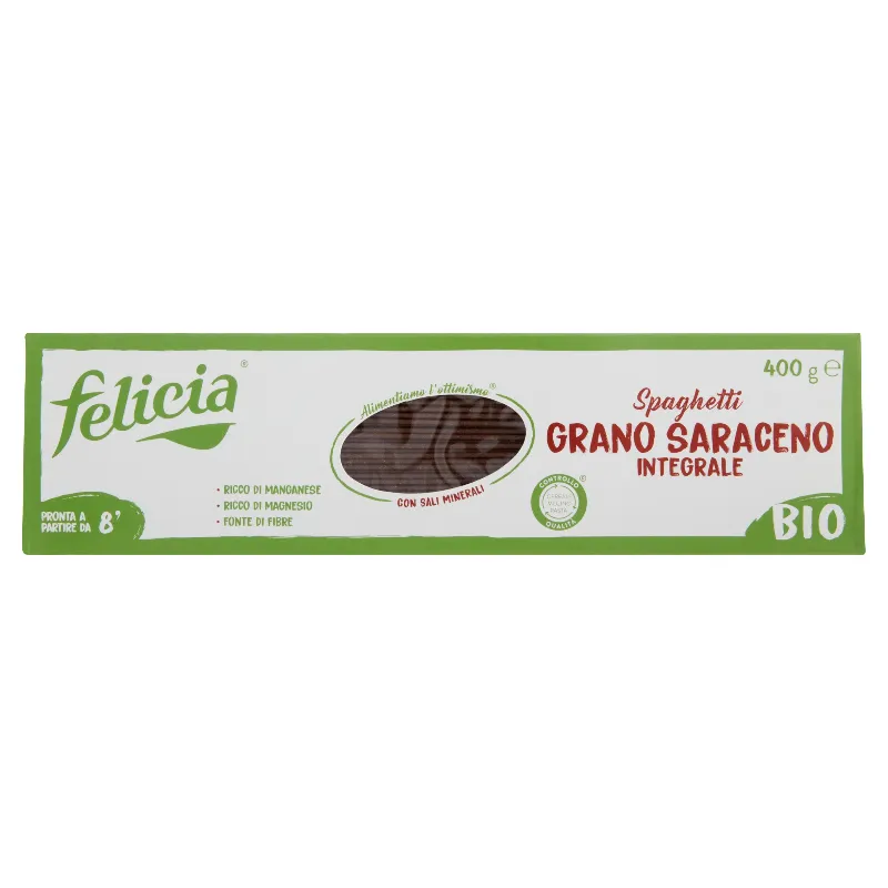 FELICIA SPAGHETTI GRANO SARACENO BIO GR.400