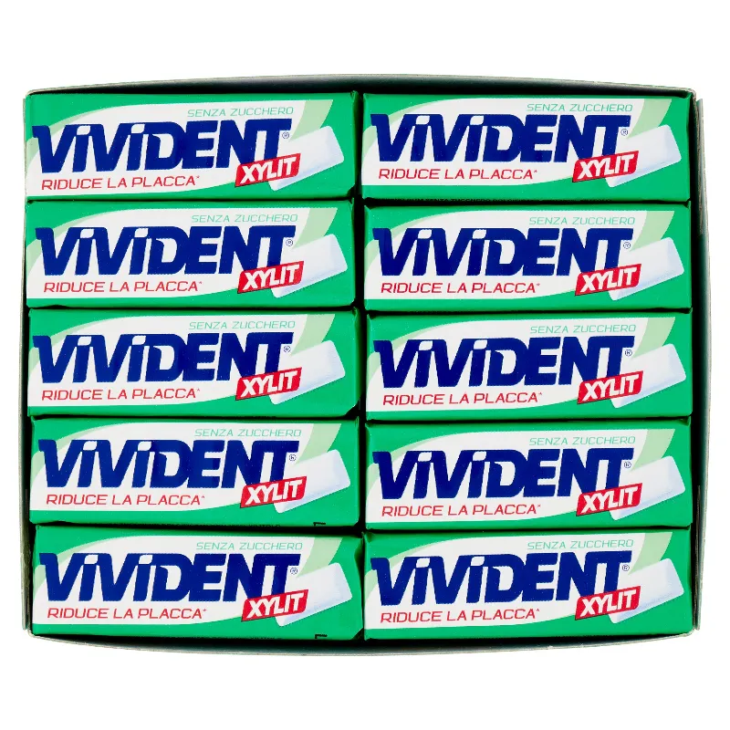 PERFETTI VIVIDENT XYLIT STICK G/MINT X40