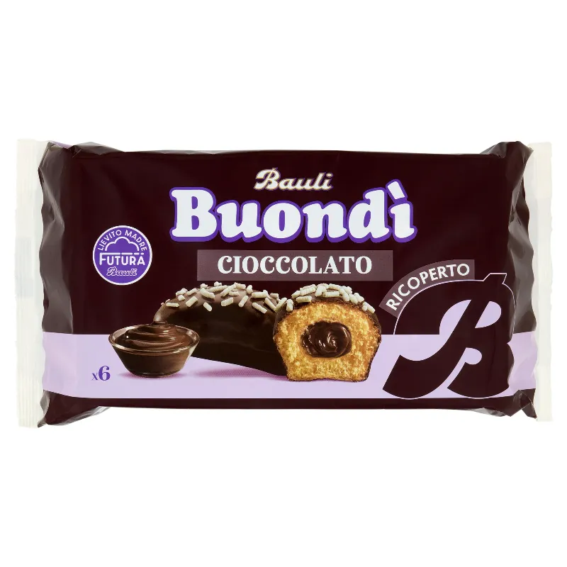 BUONDÌ RICOPERTO CIOCCOLATO X6 PZ GR.276