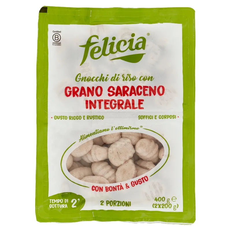 FELICIA GNOCCHI DI GRANO SARACENO GR.400