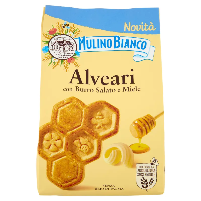MULINO BIANCO 'CLASSICI' ALVEARI C/BURRO SAL GR300