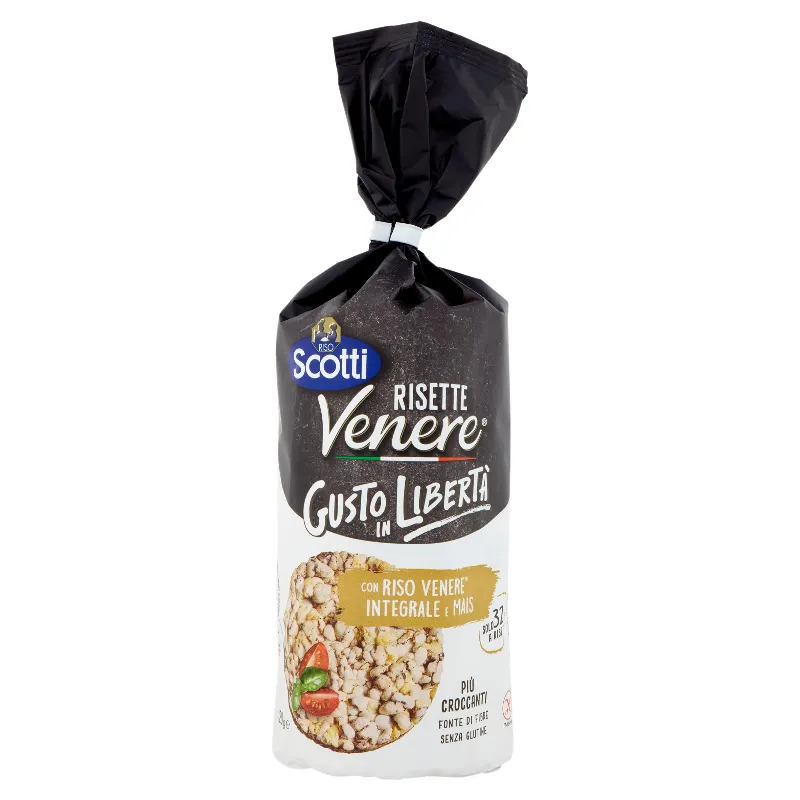 SCOTTI RISO RISETTE SNACK VENERE INT E MAIS GR.150