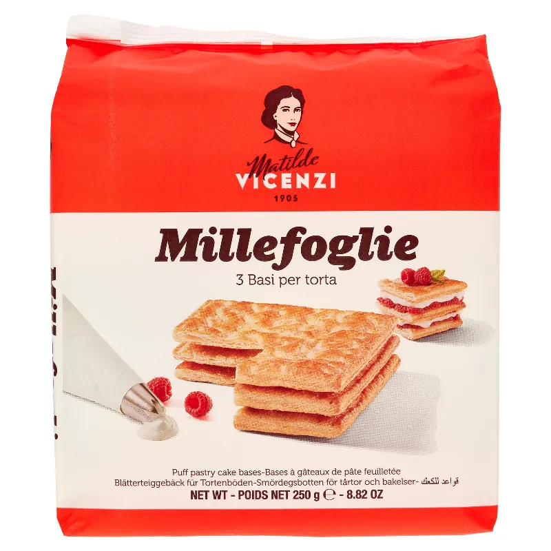 VICENZI MILLEFOGLIE BASI TORTA GR.250