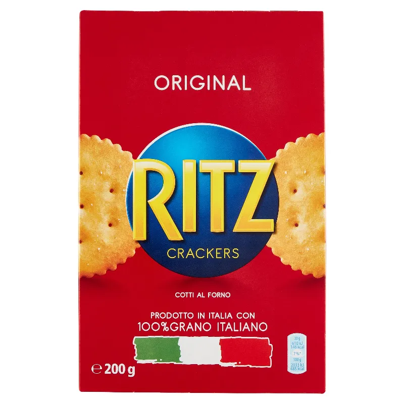 RITZ ORIGINAL CRACKERS ASTUCCIO GR.200