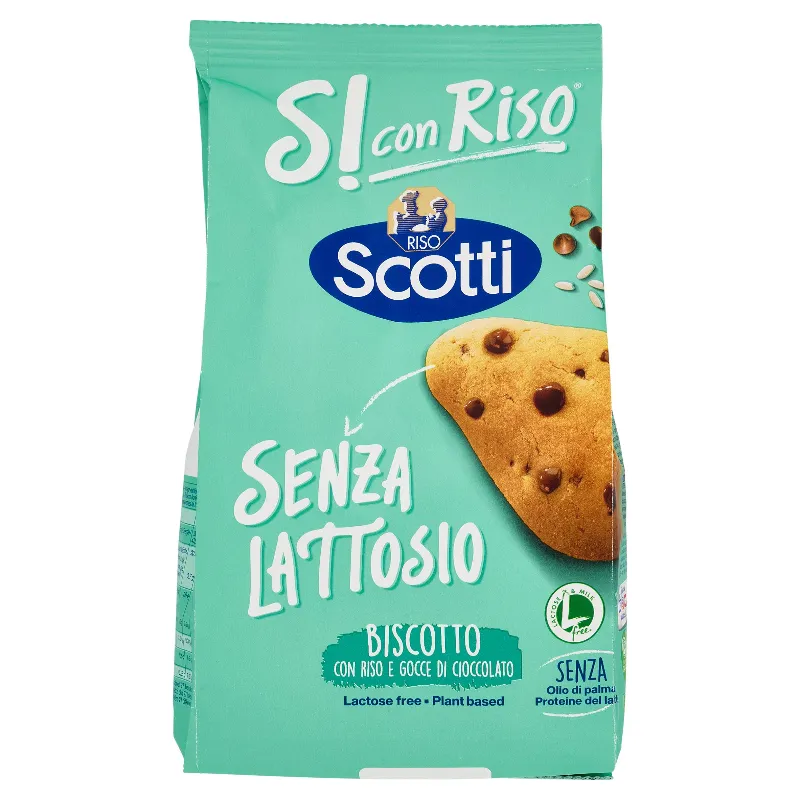 SCOTTI RISO SENZA LATTOSIO FROLLINO C/CIOCC GR.350