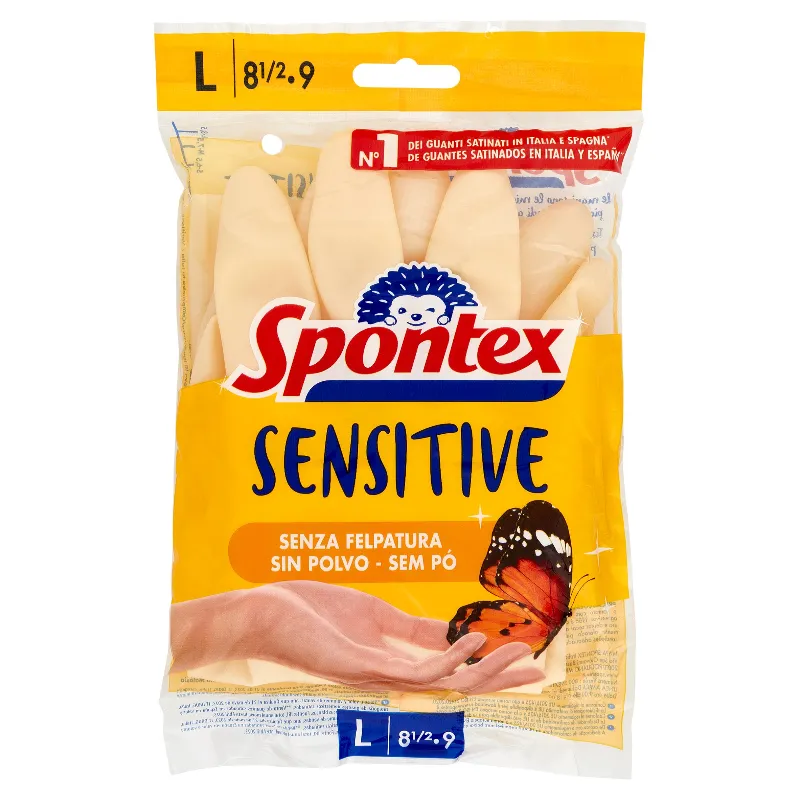 SPONTEX GUANTI SILKY SENSITIVE MIS.GRANDE